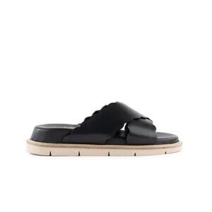 NEW SEYCHELLES women's woodstock sandals in black